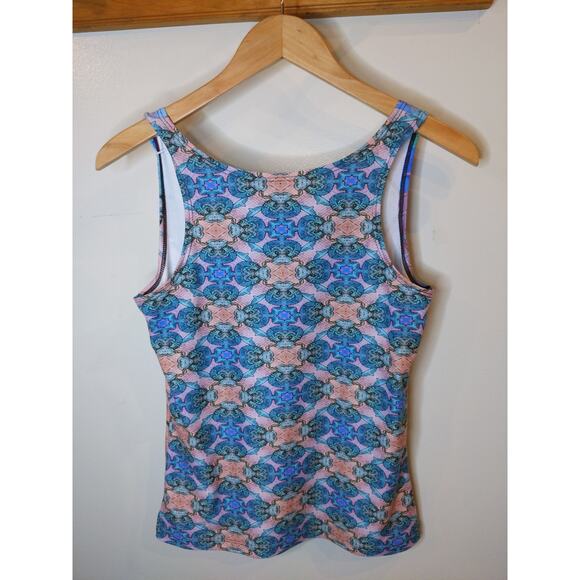 AGENT QUINZE Graffiti Print Tank Top Street Art NWT Woodstock Inn VT M - Picture 6 of 8